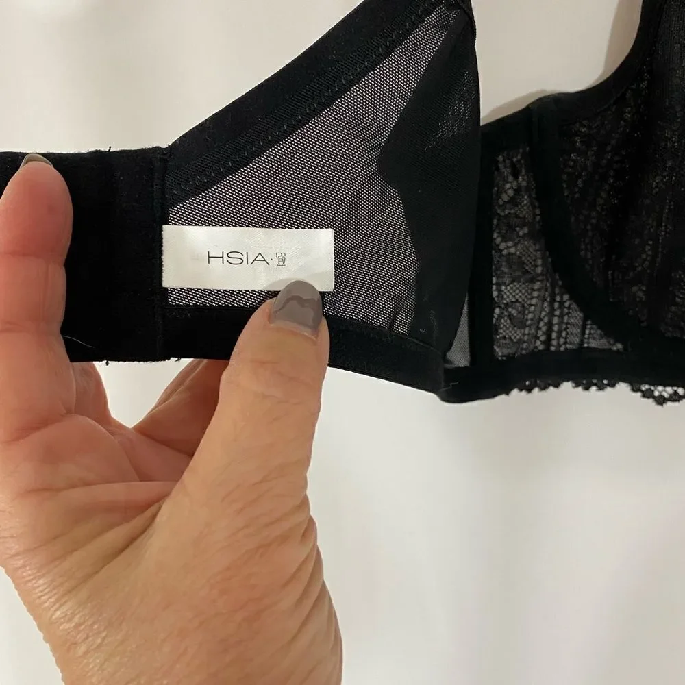 HSIA Black Lace Bra - Picture 7 of 9